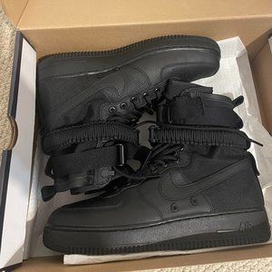 Nike air force 1 triple black SF Size 10 Brand New Never worn